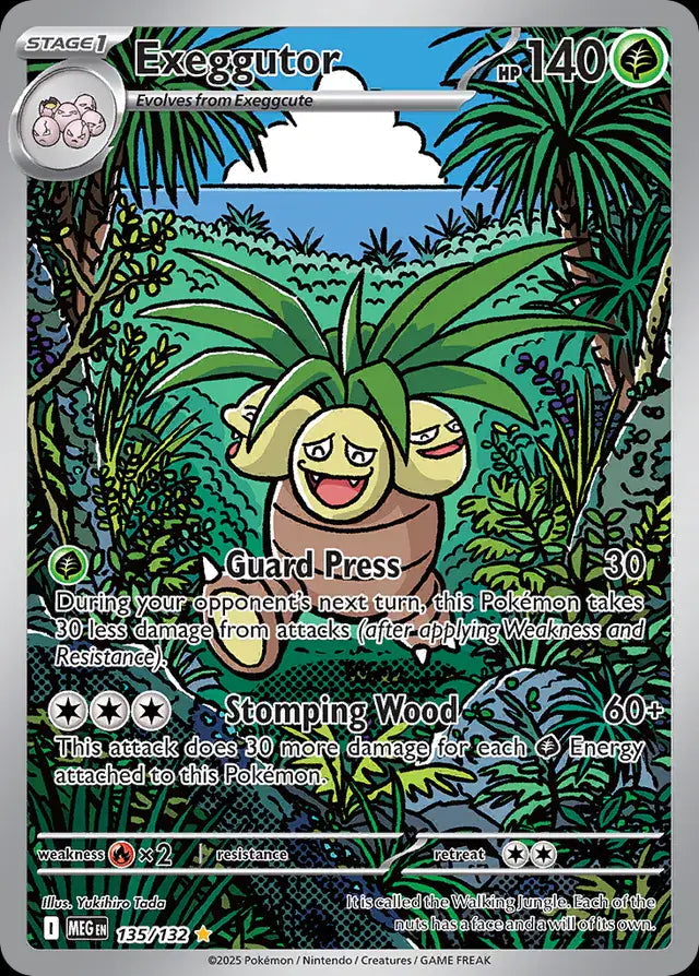 Mega Evolution Exeggutor #135/132